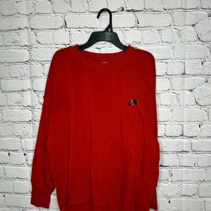 Nike Red Dri Fit Sweatshirt